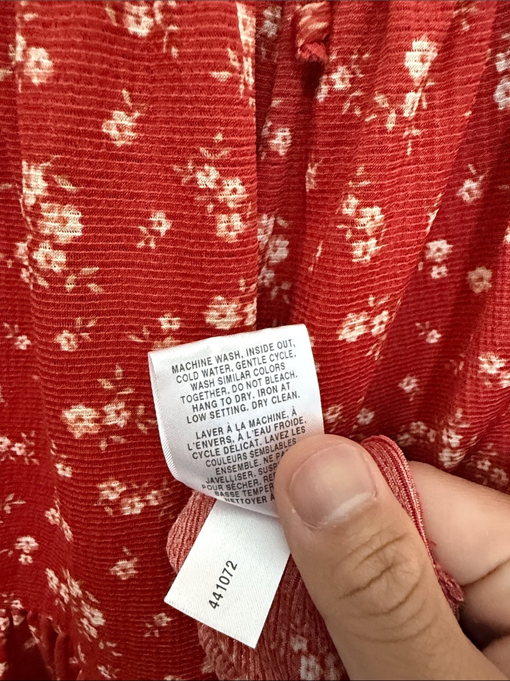 Reitmans Floral Tiered Dress S Long Sleeve Boho Midi - Picture 8 of 8